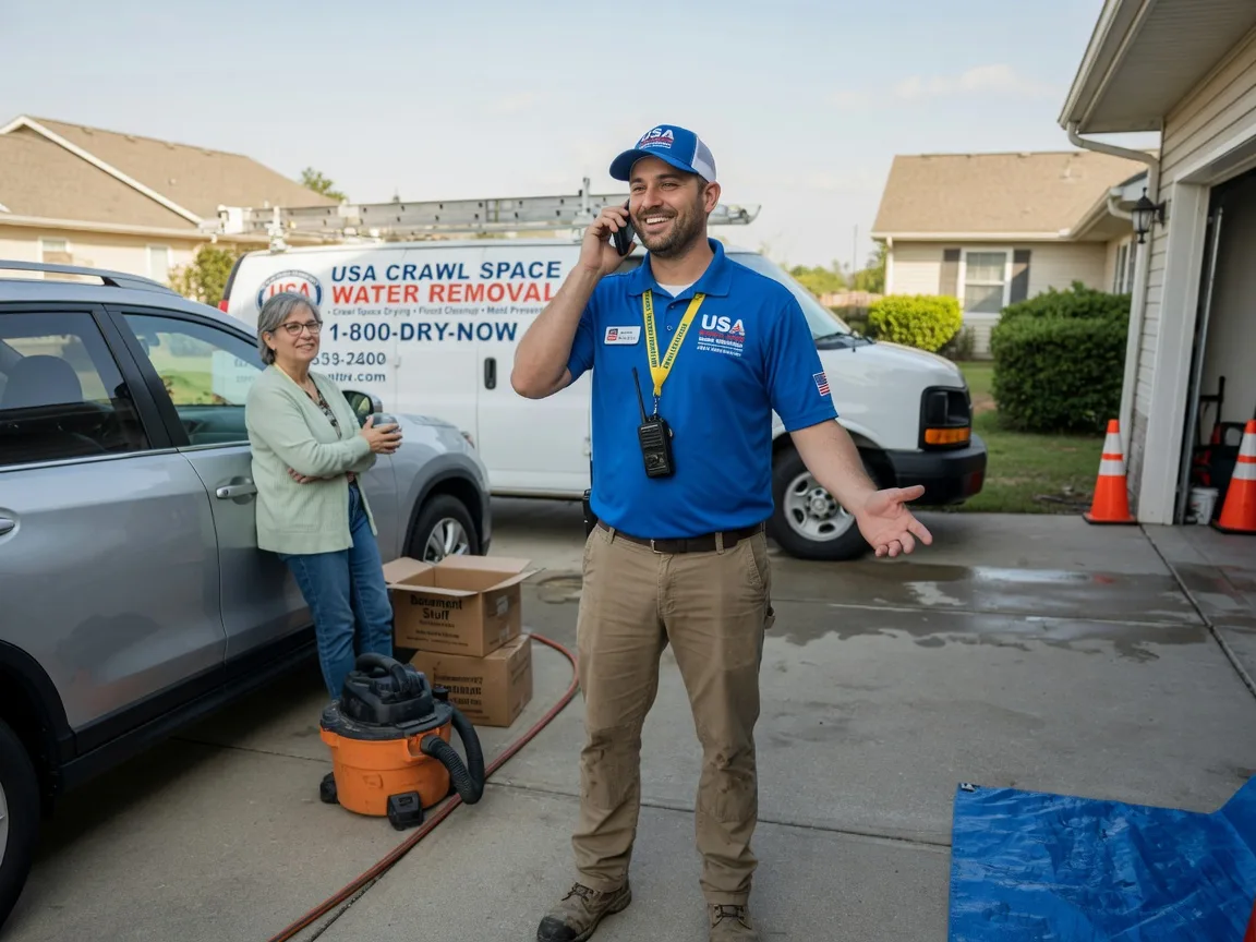 Crawl Space Water Removal Dandridge, TN FAQs